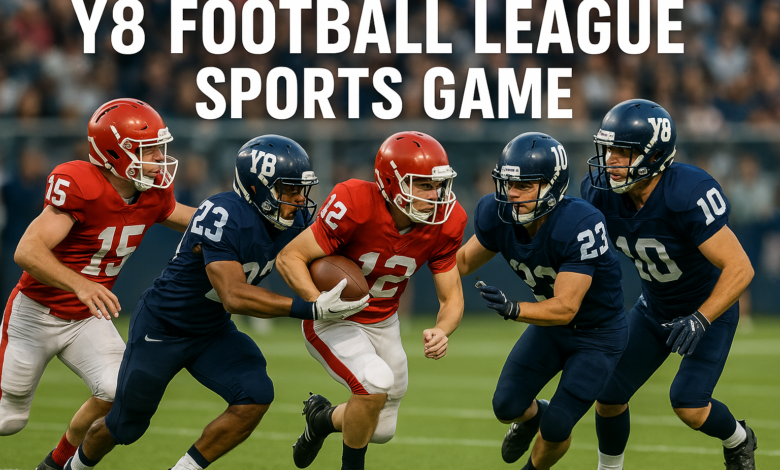 y8 football league sports game