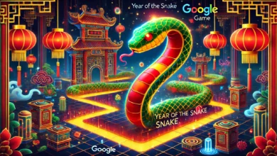 year of the snake google game
