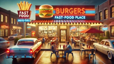 fast food places