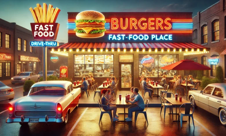 fast food places