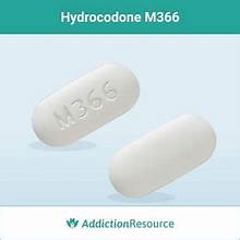 m366 white oval pill vv