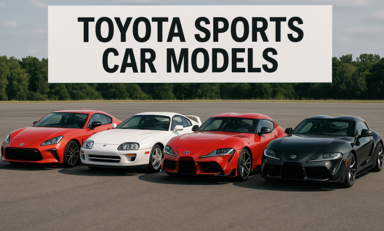 toyota sports car models